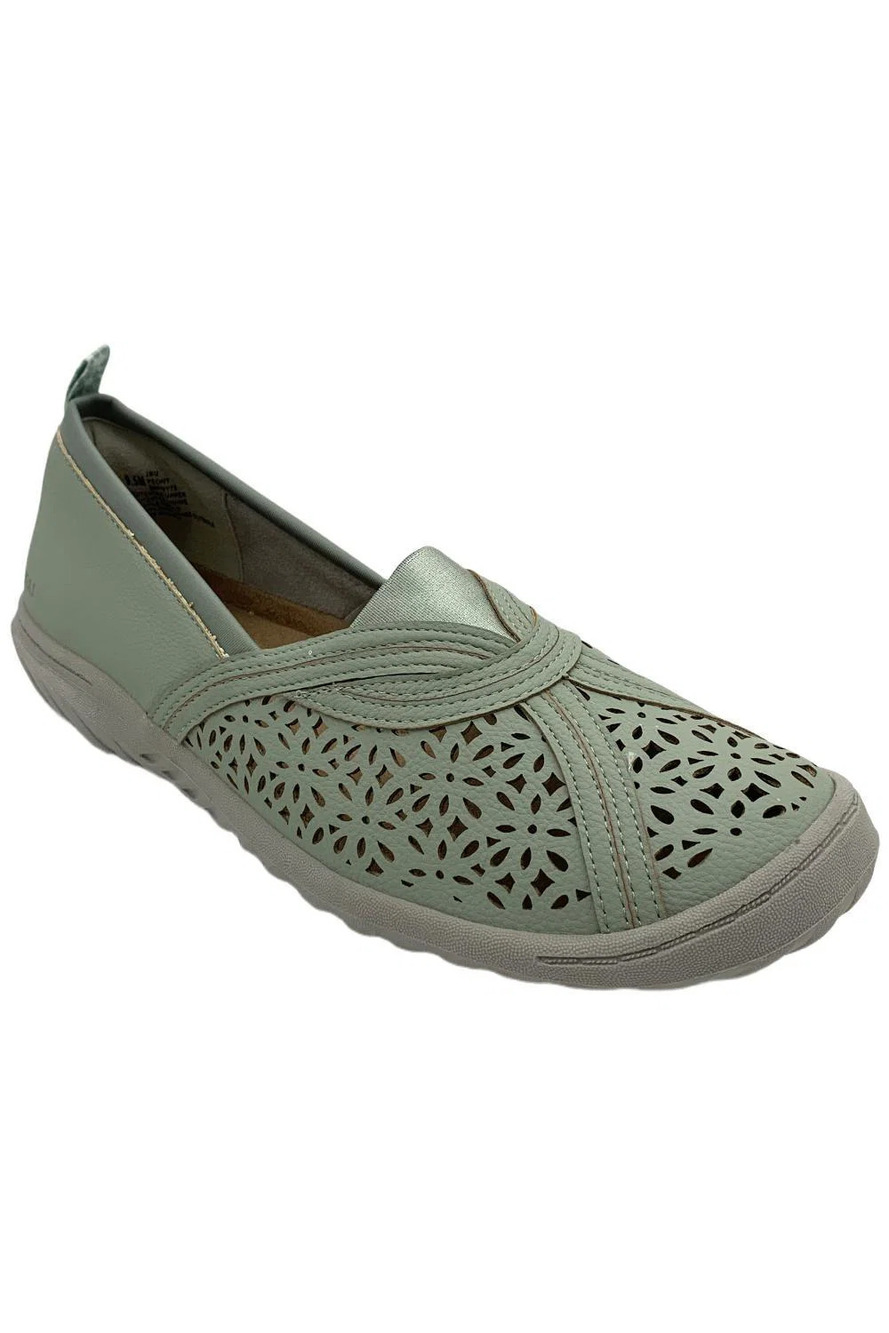 JBU Women's Peony Casual Step-In Comfort Shoe Seafoam - Medium